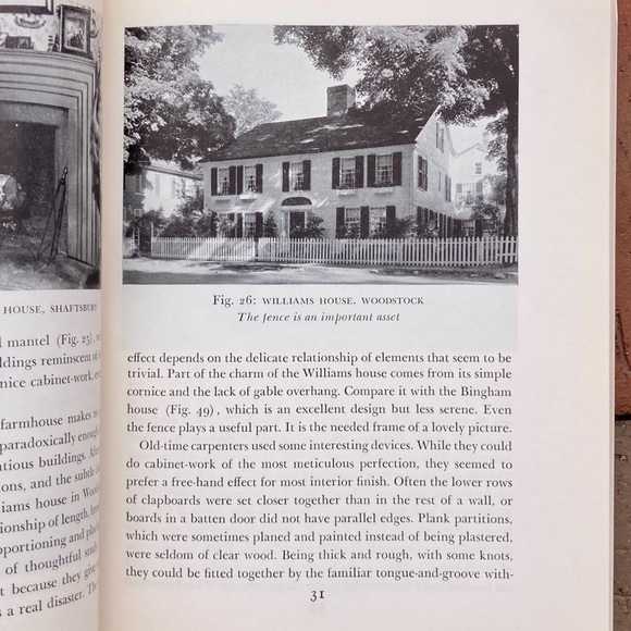 Old Vermont Houses 1763-1850 Architecture History Nostalgia Green Mountains - Picture 7 of 15